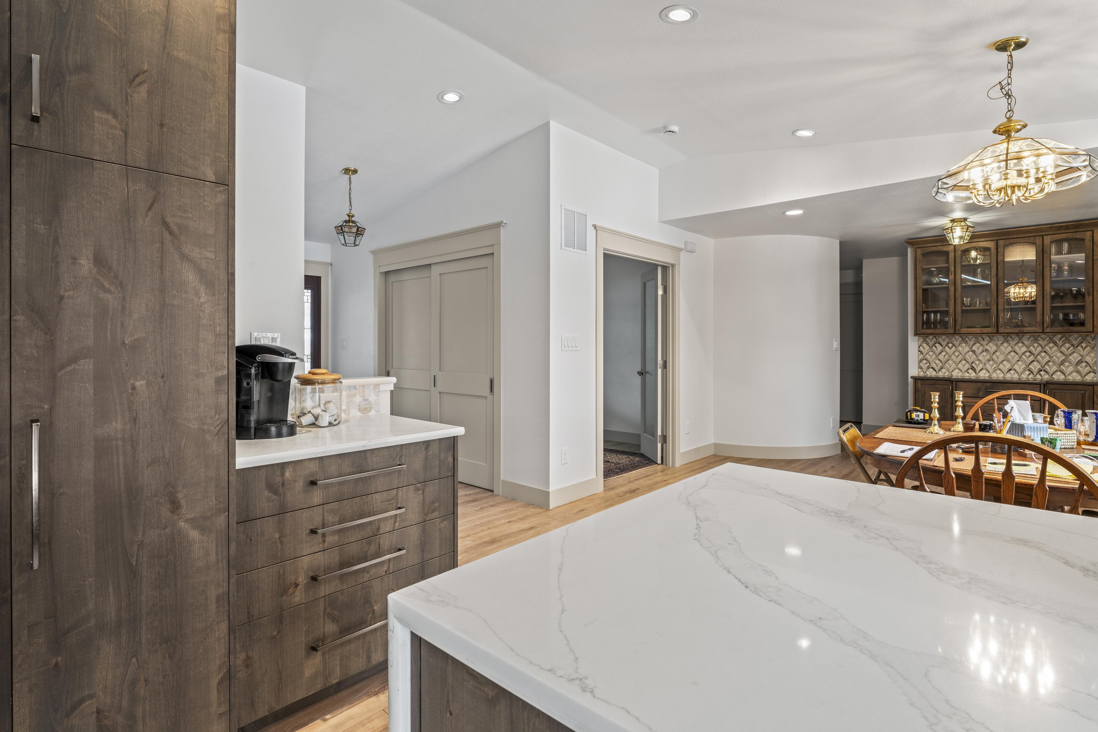 Bluebird Home hardwood flooring installation detail